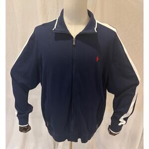 Navy Polo Ralph Lauren Performance Full-Zip Track Jacket - XL